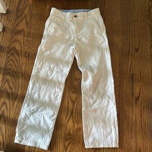 Boys, white chino pants
